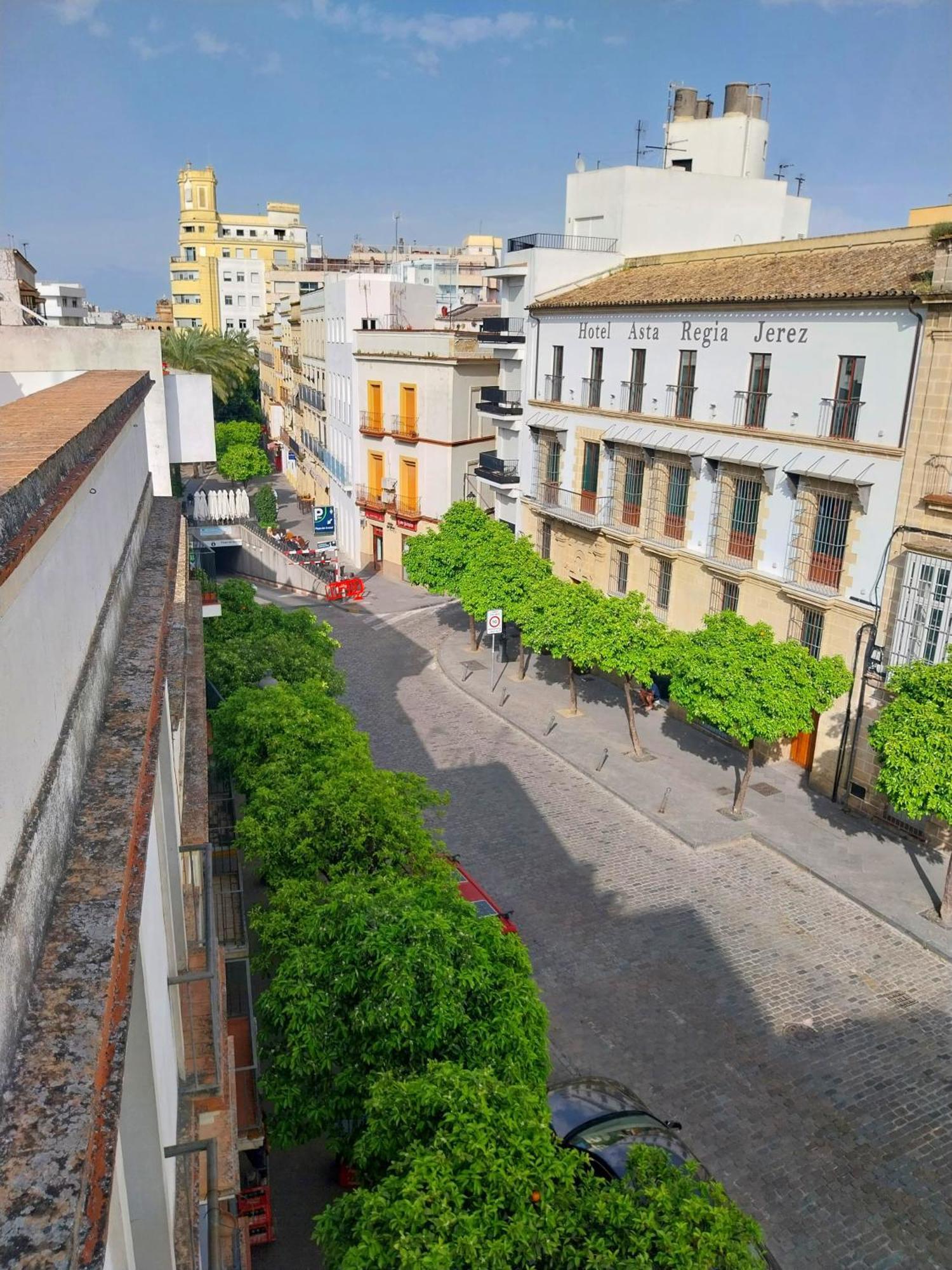 Top Atico Estudio Plaza Del Arenal - Terraza Con Vistas Jerez de la Frontera Luaran gambar