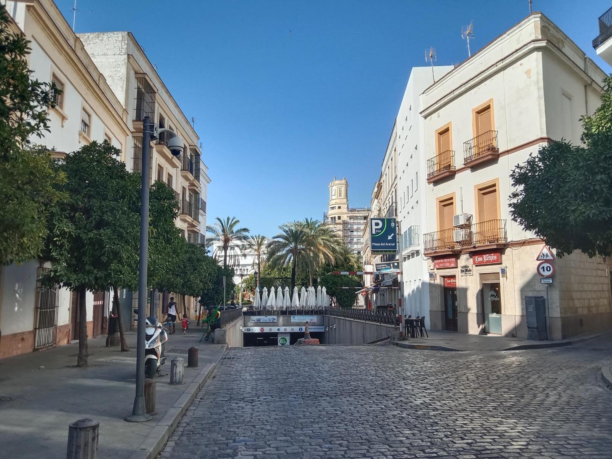 Top Atico Estudio Plaza Del Arenal - Terraza Con Vistas Jerez de la Frontera Luaran gambar